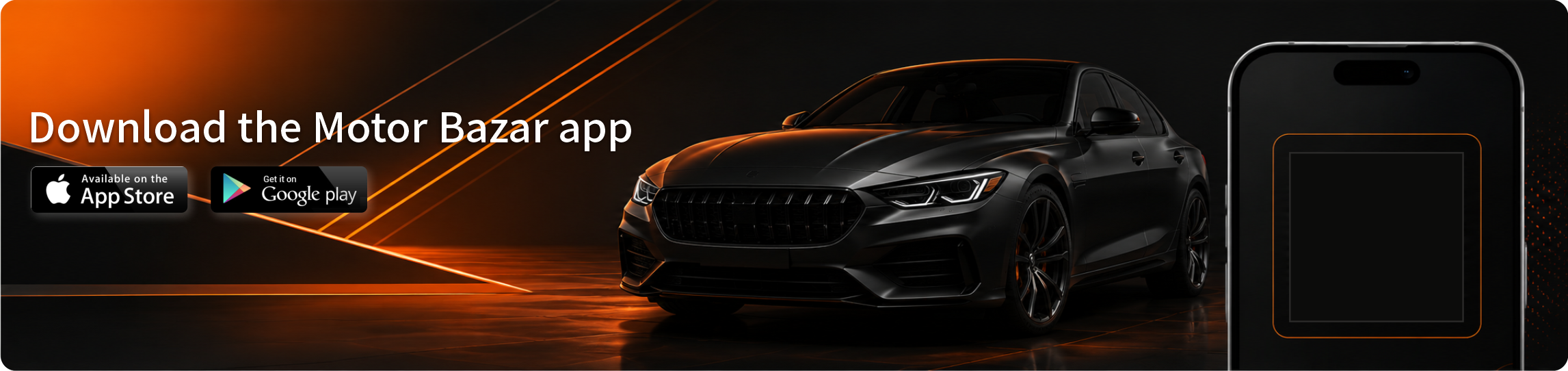 Download the Motor Bazar app — sell your car in Dubai and the UAE